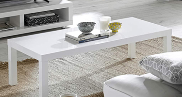 LPD Puro White High Gloss Living Room