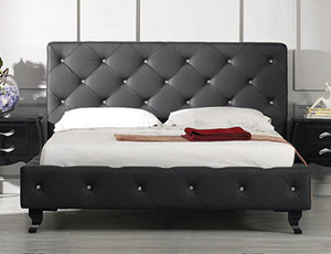 Small Single Leather Beds