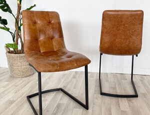 Real Leather Chairs